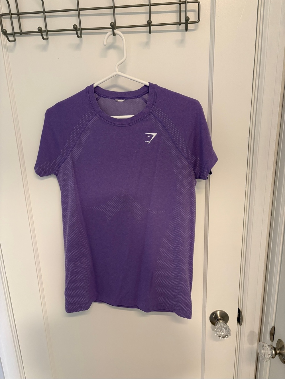 Gymshark Purple Performance Short Sleeve Tee